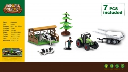 Set fermă cu tractor interactiv