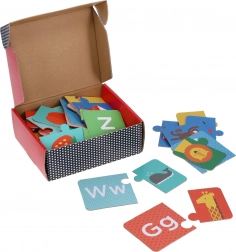 Puzzle didactice alfabet de la Petit Collage