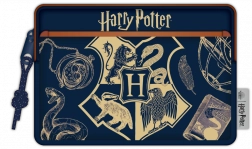 Etui mare HARRY POTTER Navy & Gold