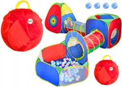 Cort mare de joacă pentru copii Tunnel Ball Pool Trach Colorat