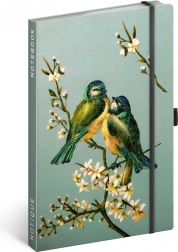 Notique caiet cu puncte Păsările Kateřinei Winterová 13 × 21 cm