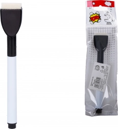 Marker pentru Table Albe cu Mini Ștergător Negru