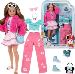 Păpușă fashion Disney ILY 4Ever inspirată de Minnie cu accesorii 30 cm