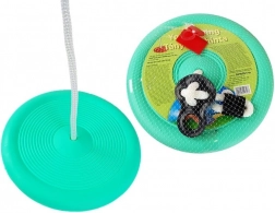 Leagăn rotund tip farfurie pentru copii – Verde