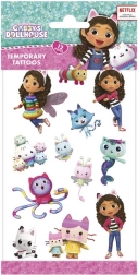 Tatuaj temporar GABBY’S DOLLHOUSE 10 × 20 cm