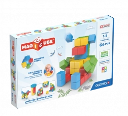 Geomag Magicube set creativ cu 64 de piese