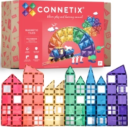 Connetix Rainbow Mega Pack set magnetic de construcție 212 piese