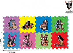 Covor din spumă KRTEČEK 29 × 29 cm