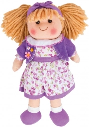 Păpușă textilă Laura 34 cm de la Bigjigs Toys