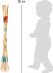 Mikado uriaș din lemn SMALL FOOT Active