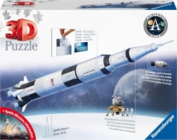 Puzzle 3D Racheta Apollo Saturn V
