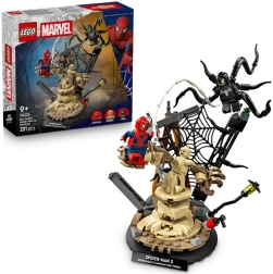Lego Marvel Spider-Man vs. Sandman dioramă