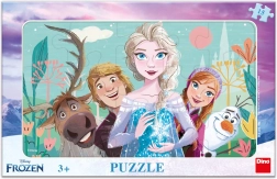 Puzzle Frozen: Familial 15 piese