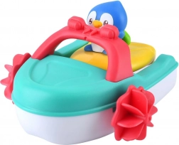 Bărcuță de apă cu pinguin cu mecanism de întoarcere