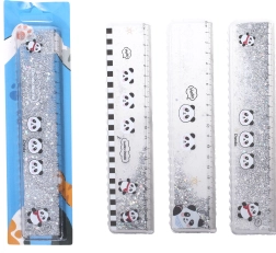 Riglă 20 cm cu motiv Panda