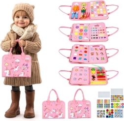 Carte senzorială busy Unicorn 3 de la 2Kids Toys