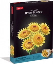 Puzzle 3D buchet mare – floarea-soarelui