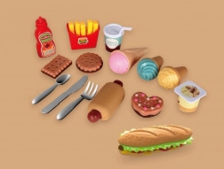 Set de gustări colorat PLEJO pentru copii