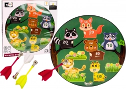 joc de darts magnetic pentru copii cu animale verde