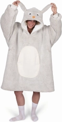 Cozy Noxxiez Hoodie călduroasă cu iepure