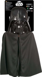 Costum pentru copii Star Wars Darth Vader cu mască și pelerină