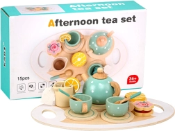 Set de ceai din lemn pentru copii