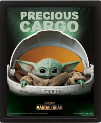 Tablou 3D STAR WARS: The Mandalorian – Precious Cargo
