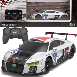 Mașină RC 1:24 sport AUDI R8 LMS – albă