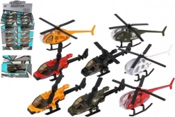 Elicopter metalic și din plastic pentru copii 10 cm