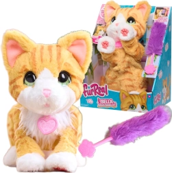 Furreal pisicuță interactivă bella – companion de pluș pentru joacă 30 cm
