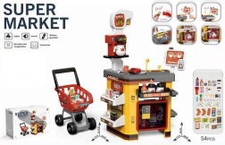 Set supermarket pentru copii, 54 piese