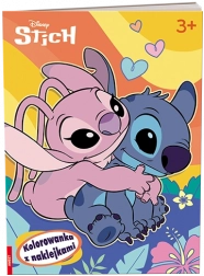 Disney Stitch – carte de colorat cu autocolante