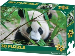 Puzzle 3D panda mare