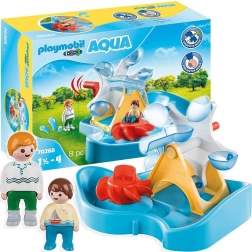 playmobil aqua moară de apă cu carusel set de construcție