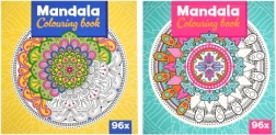 Carte de colorat mandala – caiet cu 48 de foi