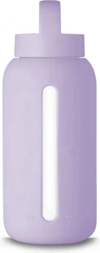 Sticlă zilnică Muuki 720 ml în culoare lila pastel