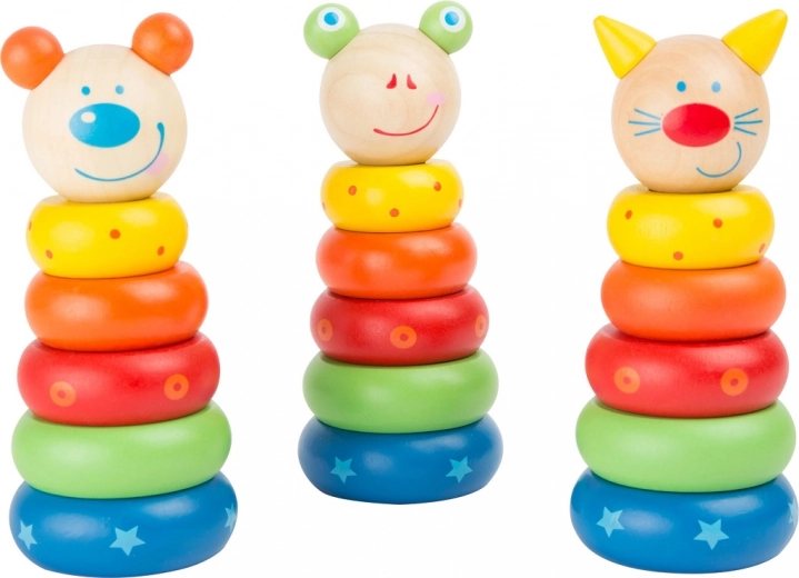 Small Foot turnuleț de înșiruit animale 1 buc broască