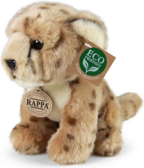 Ghepard de pluș așezat 18 cm eco friendly