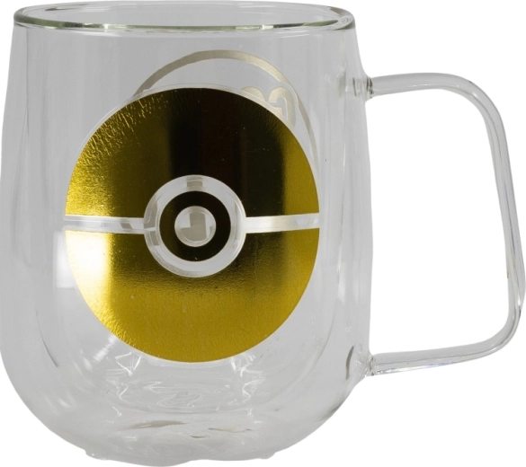 Cana din sticlă cu perete dublu Pokémon 290 ml