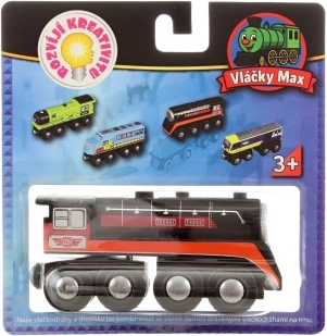 Locomotivă cu aburi din lemn Maxim Epocha