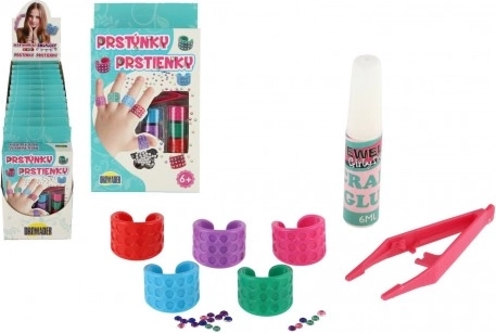Set creativ pentru realizarea inelelor pentru copii