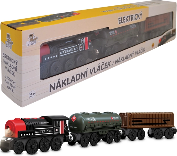 Trenuleț electric de marfă BABU - 3 buc.
