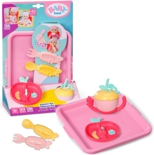 BABY born set de veselă pentru păpuși 43 cm