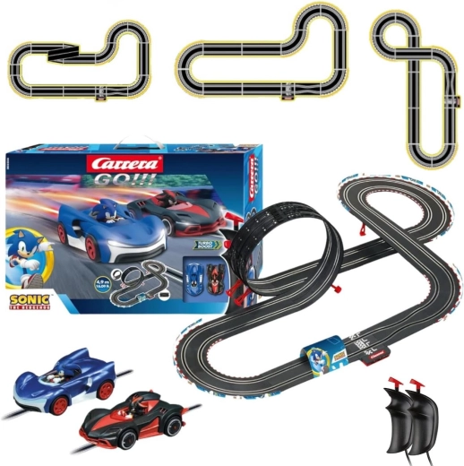 Carrera GO!!! Sonic the Hedgehog pistă de curse 4,9 m
