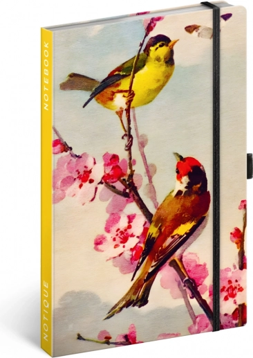 NOTIQUE Carnet de note Păsări – Sakura de Kateřina Winterová