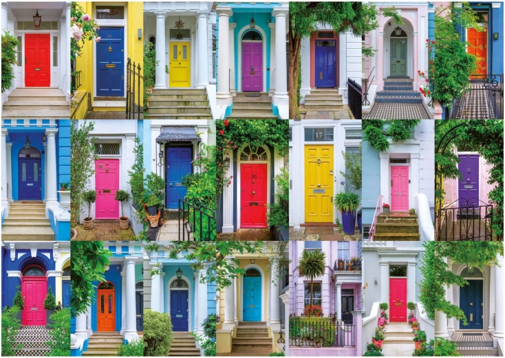 Educa puzzle uși notting hill 1000 piese
