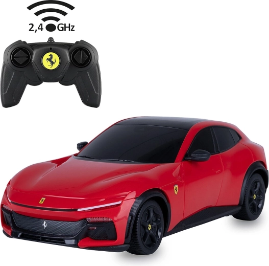 Mașină RC Ferrari Purosangue roșie 1:24