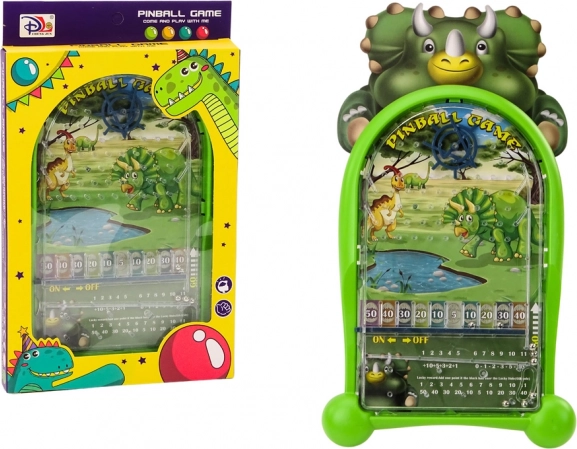 Joc pinball dinozauri - suport verde