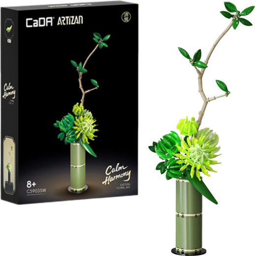 Cada Artizan Calm harmony – set de construcție floare 299 piese 45,8 cm - 1 bucată