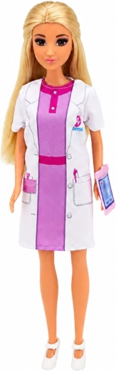 Păpușă doctoriță pentru joc realist de cabinet